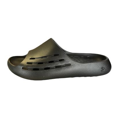 Ecco Cozmo E Black Unisex Men's Women's Slides