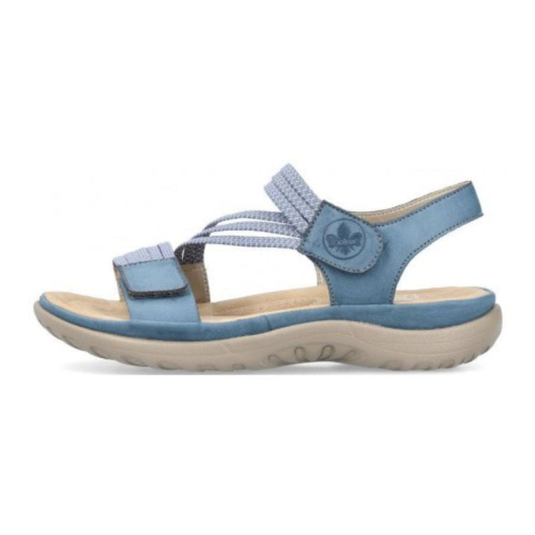Rieker 64870-14 Blue Women's Sandals