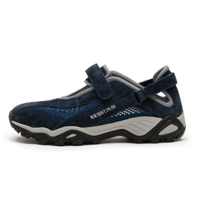 G Comfort D-81023L Navy Suede Women's Walking Shoes