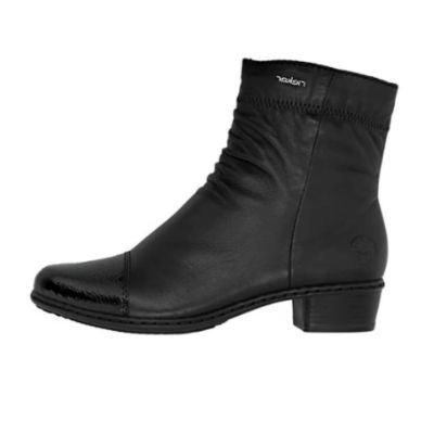 Rieker Y0773-00 Black Women's Ankle Boots