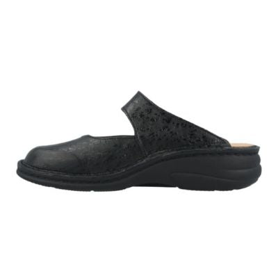 Finn Comfort Canaro Orione Black Women's Clogs