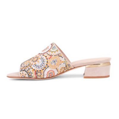 Django & Juliette Tammy Nude Women's Slide Sandals