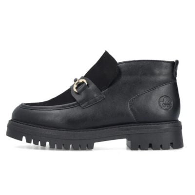 Rieker 47582-00 Black Women's Ankle Boots