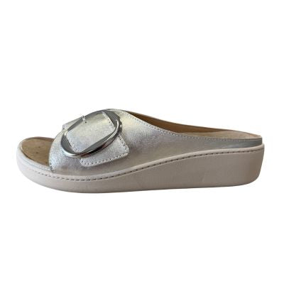 Jo&Coco Inga Silver Women's Slides