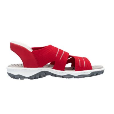 Rieker 68895-33 Red Women's Sandals