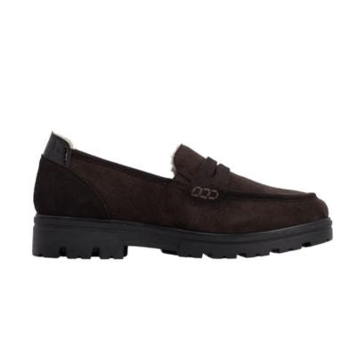 Rieker Brown Suede Women's Moccasins | 43051-25