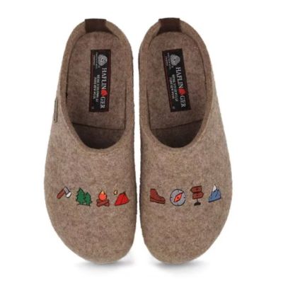 Haflinger Grizzly Wanderlust Hiking Earth Women's Slippers