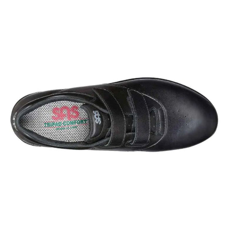 SAS Me Too Black Women's Shoes Wide