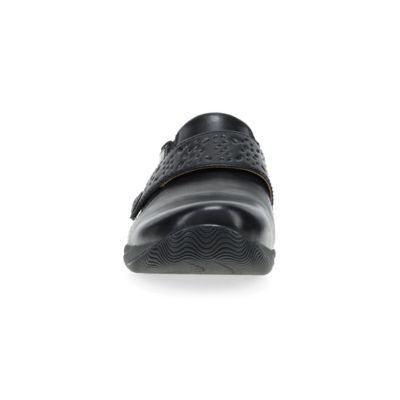 Dansko Sallie Waxy Burnished Black Women's Walking Shoes