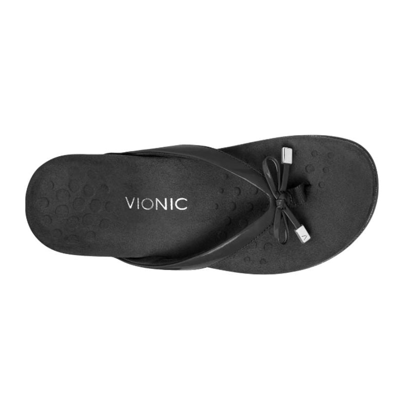 Vionic Bella II Black 44 Women's Flipflops