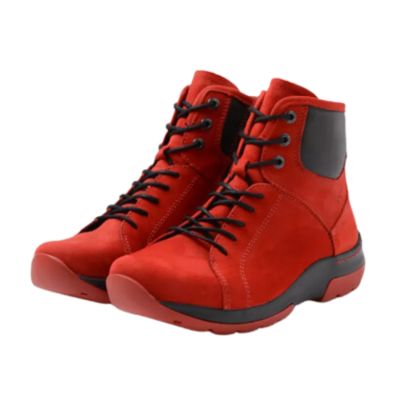 Wolky 63050 US-Ambient D Red Women's Ankle Boots