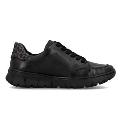 Rieker N1301-01 Black Women's Walking Shoes