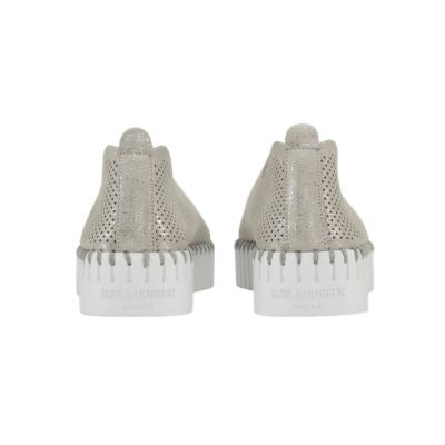 Ilse Jacobsen Tulip 3577 Silver White Women's Slip On Flats