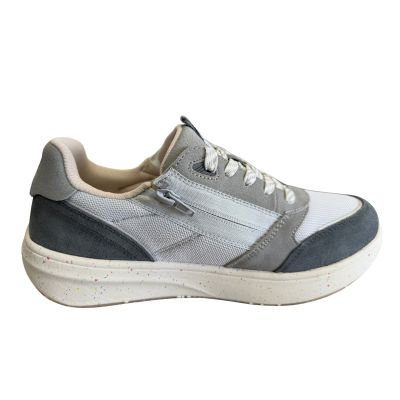 Drew Happy Grey Combo Women's Walking Shoes