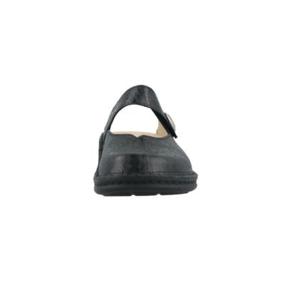 Finn Comfort Canaro Orione Black Women's Clogs