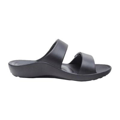 Aetrex Kaia Black Women's Flipflops