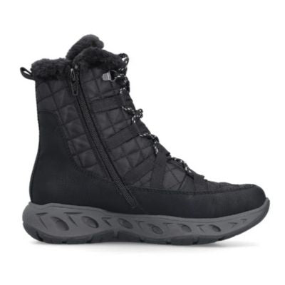Rieker M6540-00 Black Women's Ankle Boots