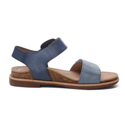 Aetrex Claire Navy Women's Sandals