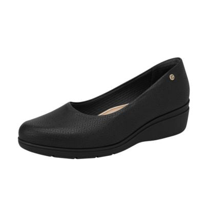 Piccadilly 117115-23 Black Women's Wedge Dress Shoes