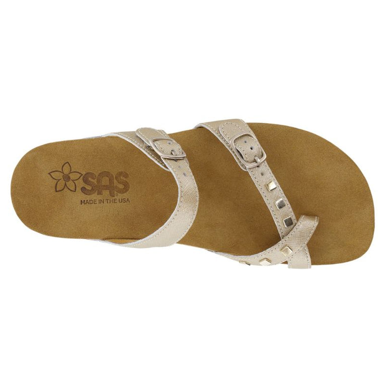 SAS Jett Metallic Gold Women's Sandals 3080-143