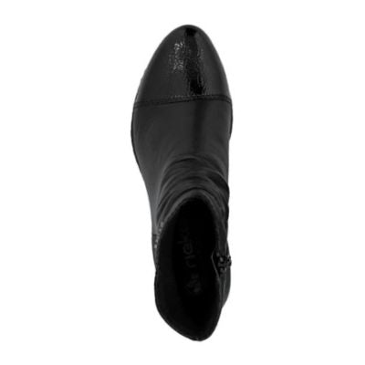 Rieker Y0773-00 Black Women's Ankle Boots
