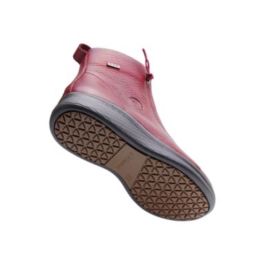 G Comfort P-816R Medoc Yak Burgundy Women's Ankle Boots