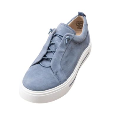 Caprice 9-23709-44 802 Light Blue Suede Women's Walking Shoes