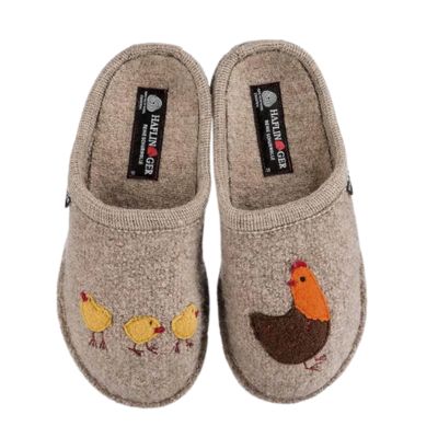 Haflinger Flair Gallina Natural Women's Slippers