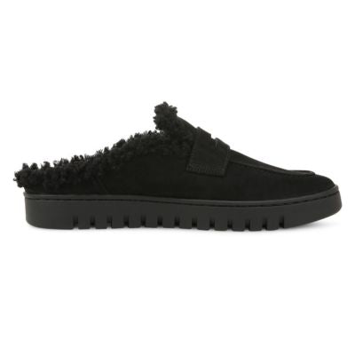 Vionic Uptown Black Nubuck Women's Clogs