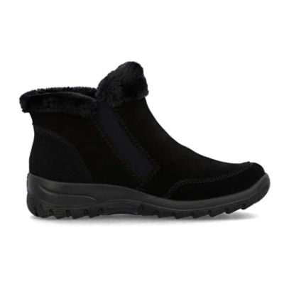 Rieker L7188-00 Black Women's Ankle Boots