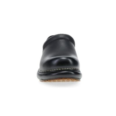 Dansko Platform Pro Burnished Nubuck Black Women's Clogs