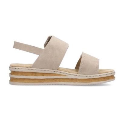 Rieker 62950-62 Beige Women's Sandals