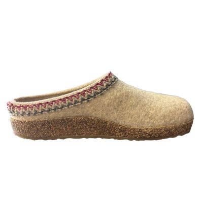 Haflinger Grizzly Zigzag Natural Women's Slippers