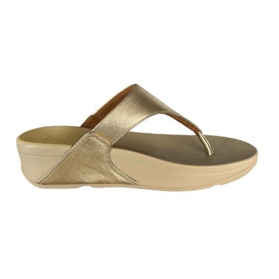 Fitflop Lulu Platino Toe-Post Women's Sandals