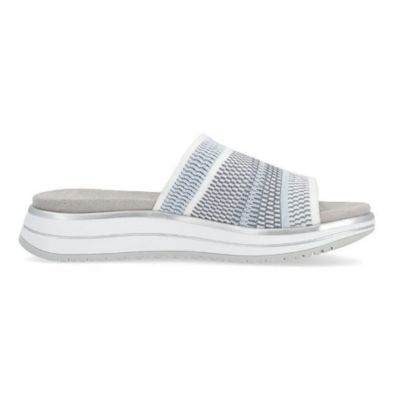 Remonte D1J54-10 Blue Women's Slides