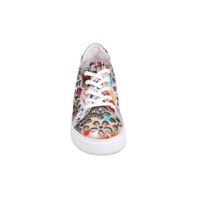 Django & Juliette Yarry-DJ Collage Print Women's Walking Shoes