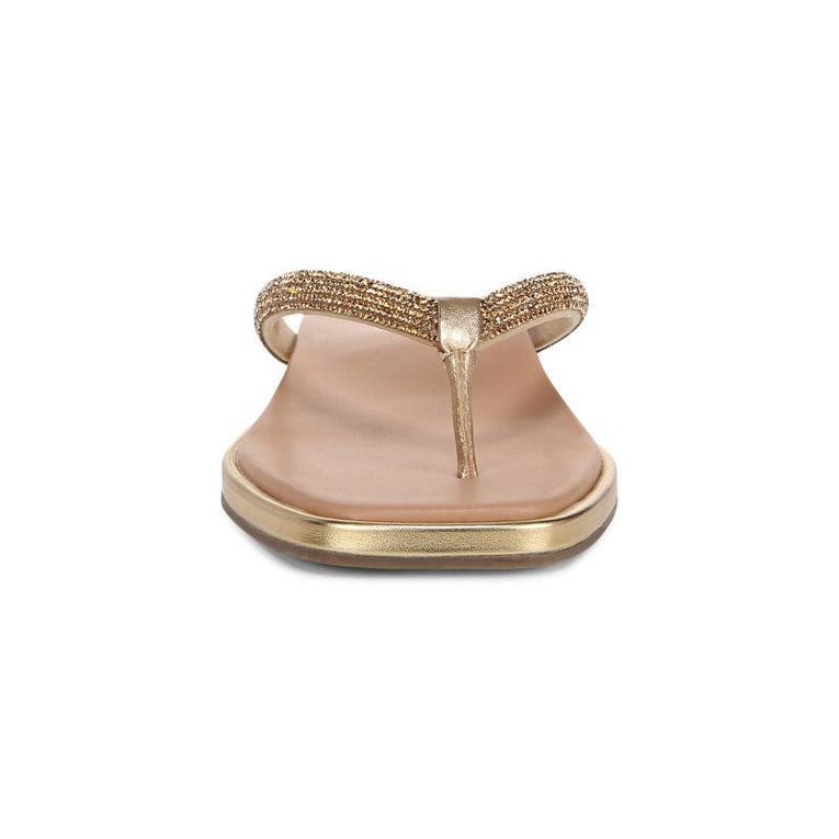 Vionic Vista Shine Gold Women's Flipflops