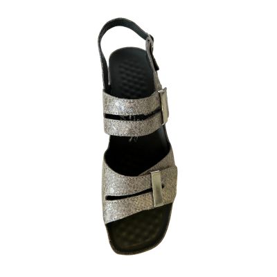Vital Joy Coco Silver Women's Heeled Sandals