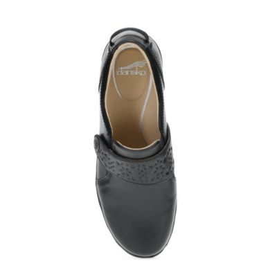 Dansko Sallie Waxy Burnished Black Women's Walking Shoes