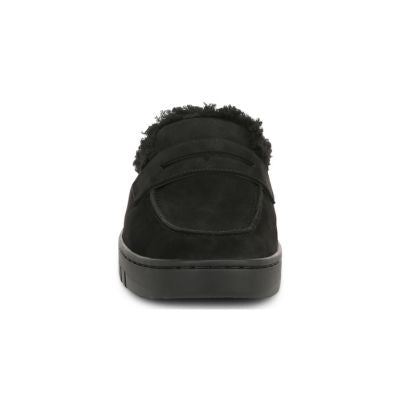 Vionic Uptown Black Nubuck Women's Clogs