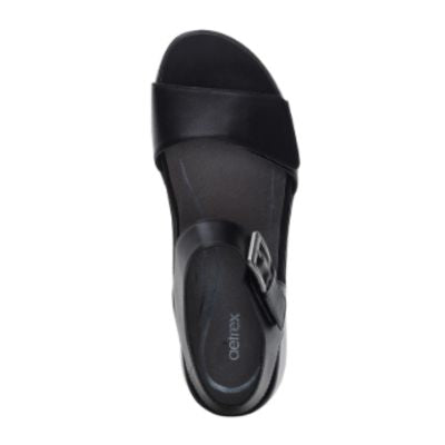 Aetrex Ariel Black Women's Sandals