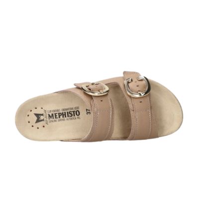 Mephisto Lara Light Taupe Women's Slides