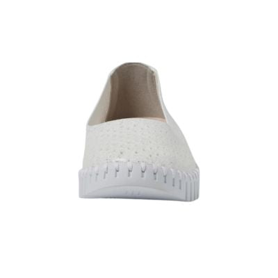 Ilse Jacobsen Tulip U0026 White Women's Slip On Flats