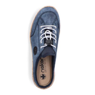 Rieker N4210-14 Blue Women's Clogs