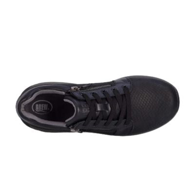 Drew Tally 2 Wide Black Nubuck Combo Women's Shoes