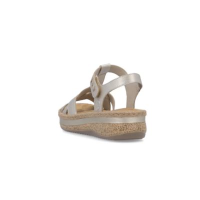 Rieker V0919-90 Gold Women's Sandals