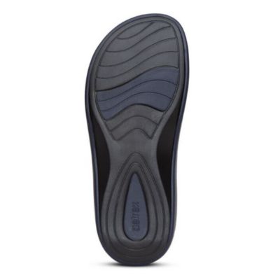 Aetrex Jillian Sport Navy Women's Sandals