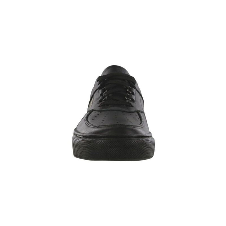 SAS High Street Matte Black Men's Walking Shoes