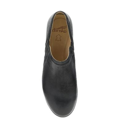 Dansko Cheryl Burnished Nubuck Black Women's Walking Shoes