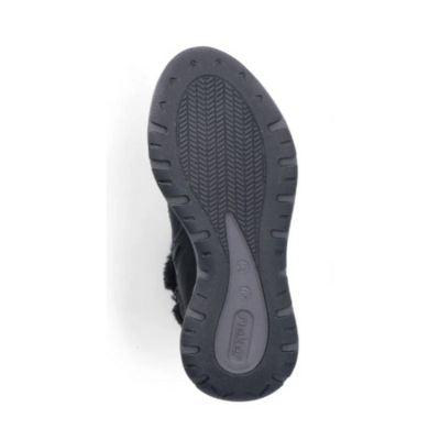 Rieker M6540-00 Black Women's Ankle Boots